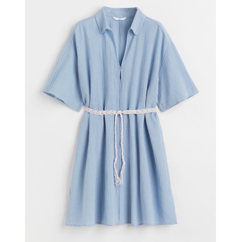 H&M Tie-Belt Dress